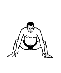 第十運動　均整之型２：相撲基本体操（大日本相撲協曾）弐：Awakening the Body：町の按摩さん.com