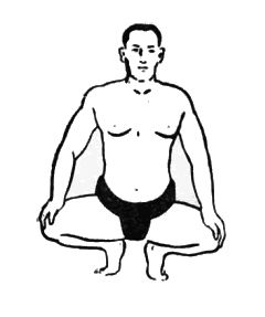 第二運動　契り之型１：相撲基本体操（大日本相撲協曾）壱：Awakening the Body：町の按摩さん.com