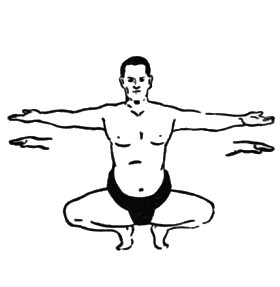 第二運動　契り之型６：相撲基本体操（大日本相撲協曾）壱：Awakening the Body：町の按摩さん.com